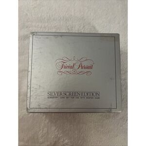 Vintage Trivial Pursuit‎ Silver Screen Edition Movie Board Game Extension Sealed